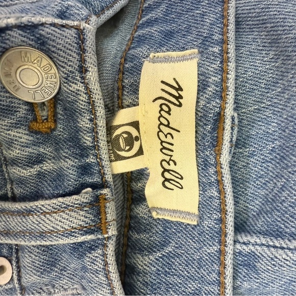 Madewell The Perfect Vintage Jean Size 28 Distressed High-Rise Straight Leg - Picture 8 of 10
